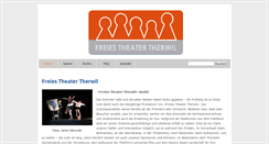 Desktop Screenshot of freiestheater-therwil.ch