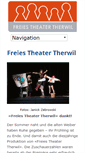 Mobile Screenshot of freiestheater-therwil.ch